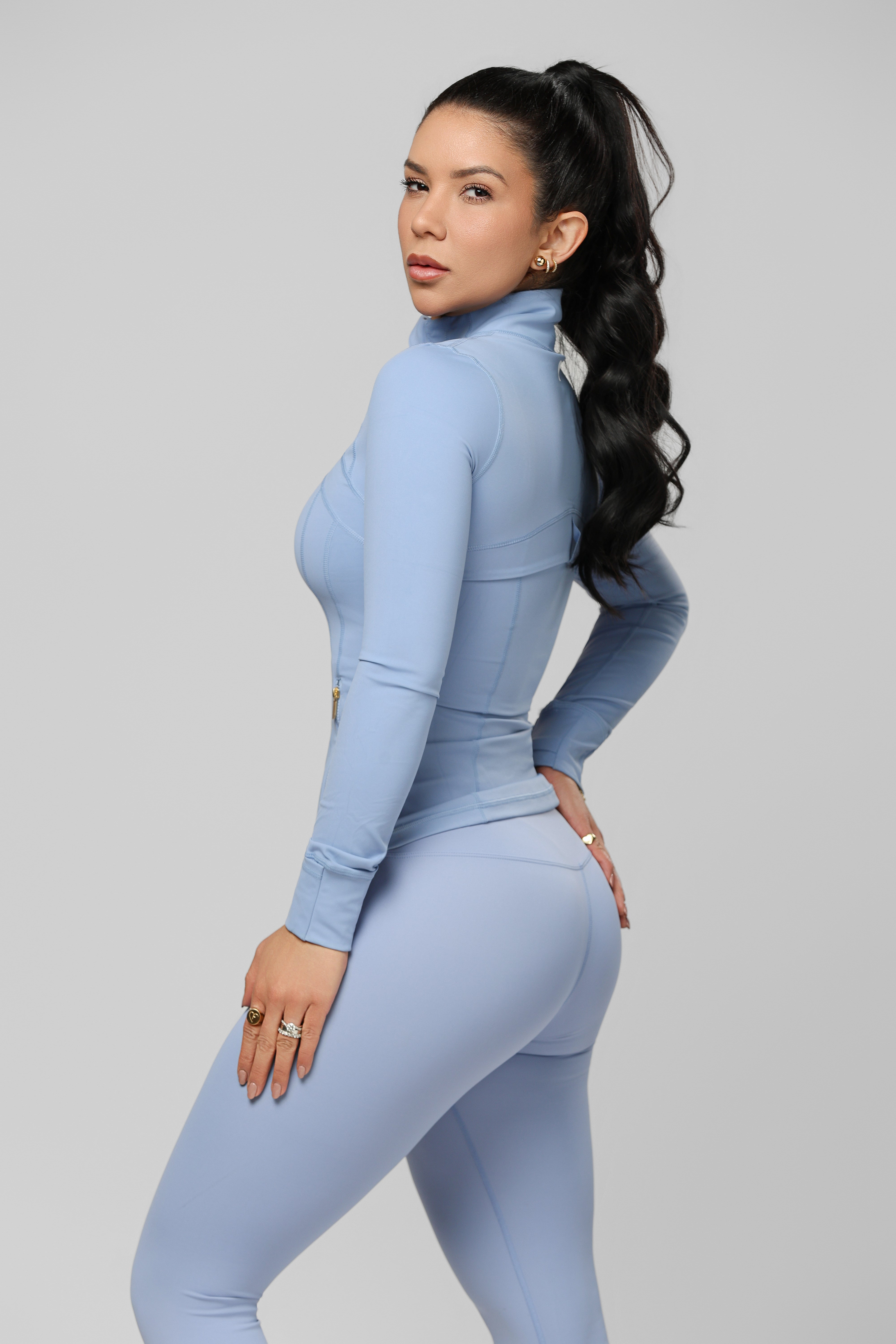 Conjunto Ray Zíper Dourado