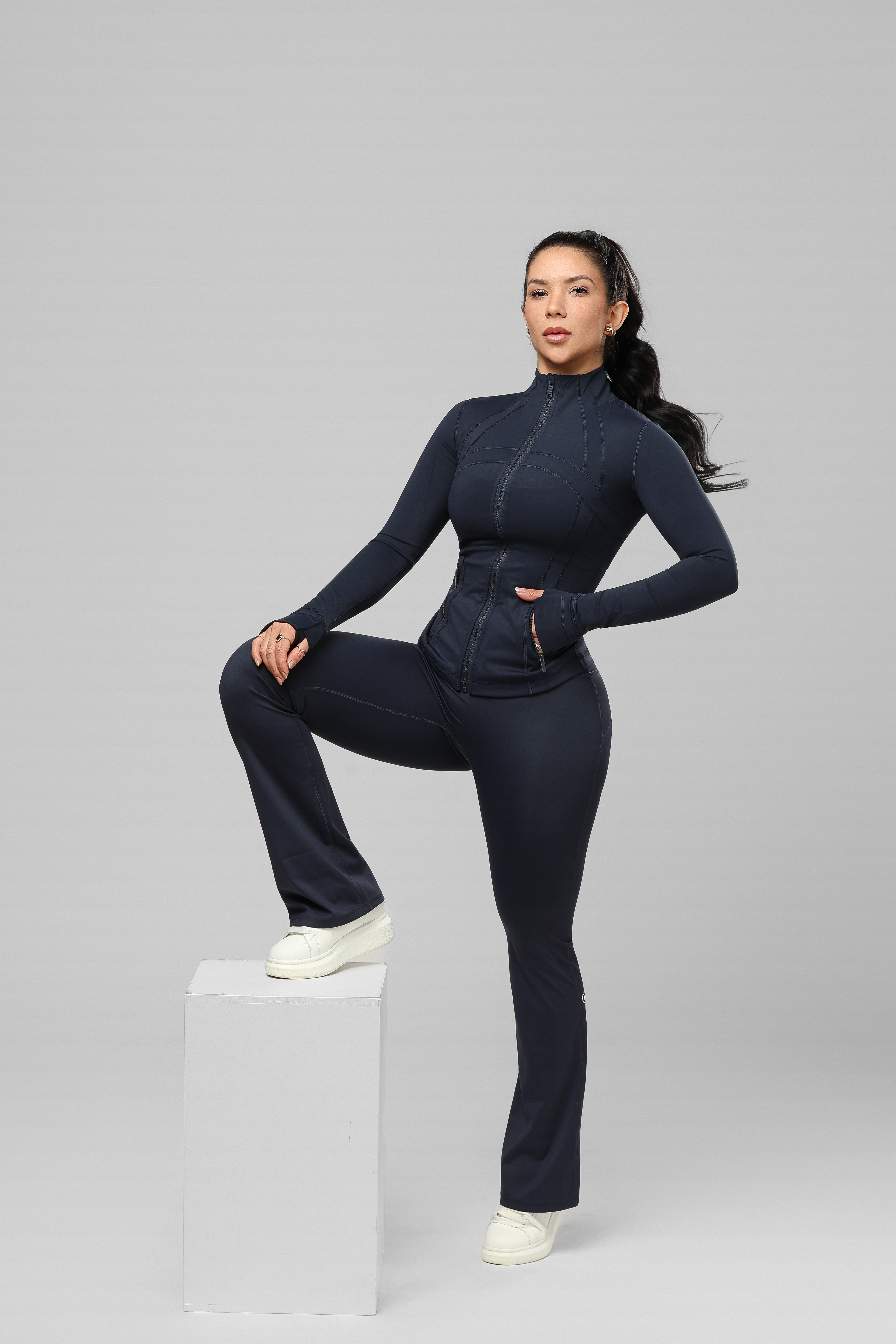 Conjunto Ray Zíper Color